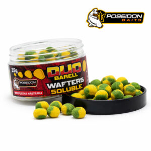 DUO BARREL WAFTERS  SOLUBLE - dvojfarebná rozpustná vyvážená nástraha 12mm